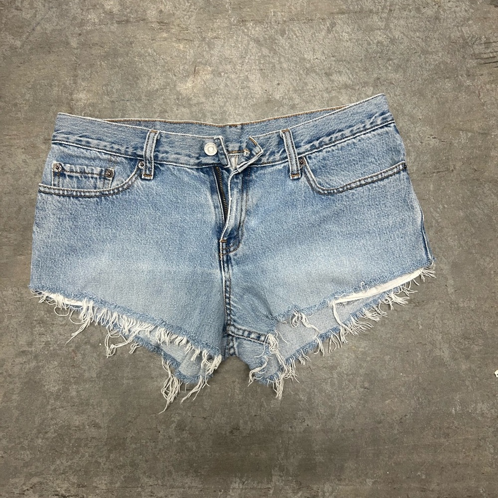 Levi’s blue Jean shorts